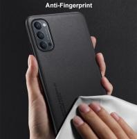 OPPO Reno 4 Pro 4Z 5G Funda de Lujo de Cuero PU con Cubierta Trasera Mate Protección de Silicona - details 7