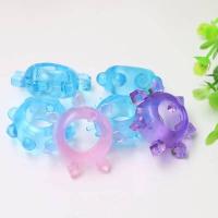 Embalaje privado Sexy 1 pieza anillo de silicona tiempo eyaculación precoz retardante impotencia ayuda anillos de erección juguetes para hombres adultos productos sexuales - details 10