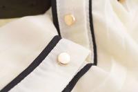 TRAF-Blusa elegante con solapa plisada y manga para mujer, vestidos largos, vestido ajustado a la moda con cinturón, señora nueva informal 2025 - details 9