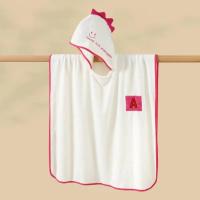 Bata de Baño para Bebé de Colmillo Toalla de Secado Rápido y Altamente Absorbente con Capucha - details 0