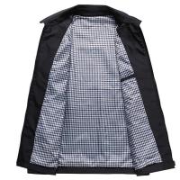 Chaqueta fina informal de negocios con solapa para hombre, - details 3