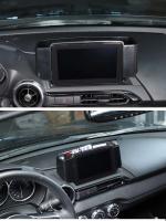Para Mazda MX-5 2016-2023 ABS negro control central de coche pantalla de navegación caja de almacenamiento trasera bandeja de teléfono móvil accesorios interiores - details 3