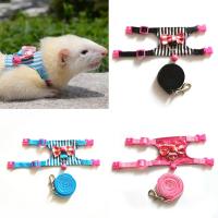 Correa para Mascotas Pequeñas Traje de arnés con lazo para Hamster, Conejo, Chinchilla, Rátamo - details 1