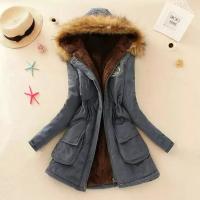 Chaqueta de algodón acolchada para mujer, abrigo informal ajustado con capucha, Parkas acolchadas, abrigo cálido, otoño e invierno, nové de 2025 - details 6