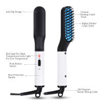 Peine Straightener Multifuncional para Hombres Calentamiento Rápido Estilo de Peluquería - details 2