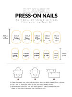 24PCS Uñas Curtas Cuadradas Rosas Con Diseño De Amor Y Blanco Uñas Postizas Francesas Colores Dulces Para Fiesta Uñas Postizas De Quemado - details 5