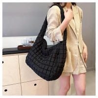 Bolso de mano tipo chaqueta nube plisada, bolso bandolera - details 10