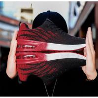 Zapatillas de moda para hombre Fly Weave Suela suave transpirable Antideslizante Zapatillas de deporte ultra ligeras Air Cushion Running Shoes - details 13