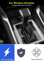 Cargador Inalámbrico Qi para Coche 15W Panel de Carga Rápida para Teléfono Accesorios de Modificación para Mitsubishi Pajero Sport 2022 2023 Fabricado en China - details 1