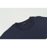 Nueva colección de verano con logotipo impreso frontal, camiseta deportiva de algodón puro con cuello redondo para hombre, camisa informal de estilo básico para pareja - details 4