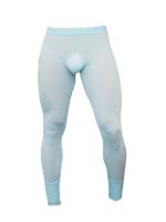 Pantalones largos transparentes sexys para hombre Pantalones bolsa para el pene Ropa de dormir ultra delgada Leggings Ropa de casa transparente - details 3