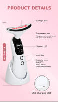 Treatamiento de Microcorriente Herramienta de Belleza para el Cuello Desvanecimiento de Líneas - details 7