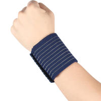 Muñequera deportiva de vendaje elástico, bandas de soporte de mano para artritis, protector de muñeca adecuado para Fitness, levantamiento de pesas - details 4