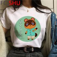 Camiseta Harajuku de Animal Crossing New Horizons Kawaii con Diseño de Dibujos Animados Divertido y Ligero para el Verano Top de Moda Casual - details 12