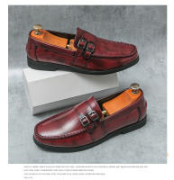 Estilo de pelo puntiagudo casual británico mocasines tendencia transpirable. - details 17