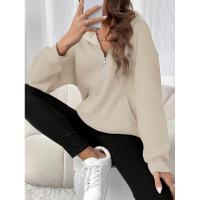 Top suelto para mujer, sudaderas, suéter liso, ropa informal de estilo coreano japonés - details 15
