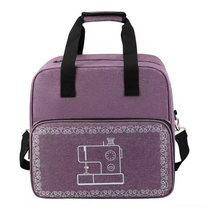 Bolsa de gran capacidad para máquina de coser, portátil, almacenamiento para hilos de coser y bordar, organizador de tela Oxford, bolsa de mano, almacenamiento - 1