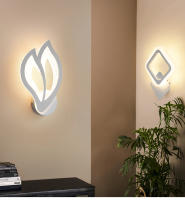 Lámpara LED de pared moderna para sala de estar, iluminación interior de mesita de noche, estilo nórdico minimalista, accesorios de decoración para el hogar - details 0