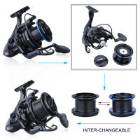 Sougayilang 13+1BB Fishing Reel 4.1:1 Gear Ratio Aluminum Ultralight Smooth Spinning Fishing Wheel Send Spare Line Spool - details 7