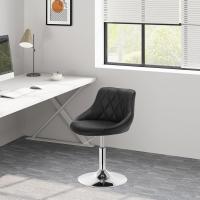 Taburete de Bar de Terciopelo Alto Regulable en Altura Diseño Giratorio para Peluquería - details 20