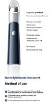 Instrumento de masaje facial, levantamiento y estiramiento, instrumento de introducción de esencia, instrumento electrónico de belleza - details 4