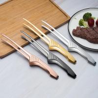 Pinzas de Barbacoa de Acero Inoxidable Herramienta de Cocina Antiadherente para Parrillar Steak - details 1