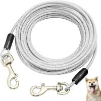 Correa para Perros de Acero Resistente Corredor 3/5/10M con Clips Superiores Uso al Aire Libre - details 0
