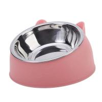 Bol para Mascotas de 100ML Elevado 15 Grados Base de Ciblo Antideslizante para Cachorros - details 13