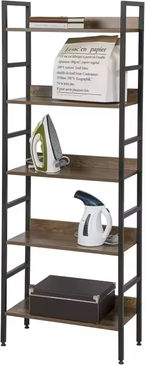 Estante de Metal Multifuncional para Libros Estante de Cocina Almacenamiento de Organización - 1