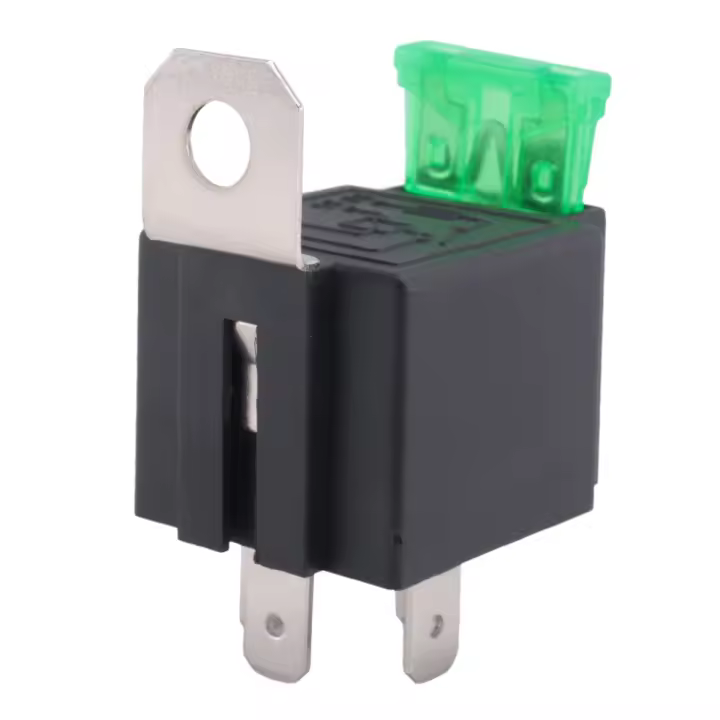 Interruptor normalmente abridor del relé del vehículo SPST de 12V 30A 4 pines - 1
