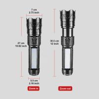 Linterna LED Potente de 1000000LM Linterna Recargable Tipo C de Largo Alcance - details 5