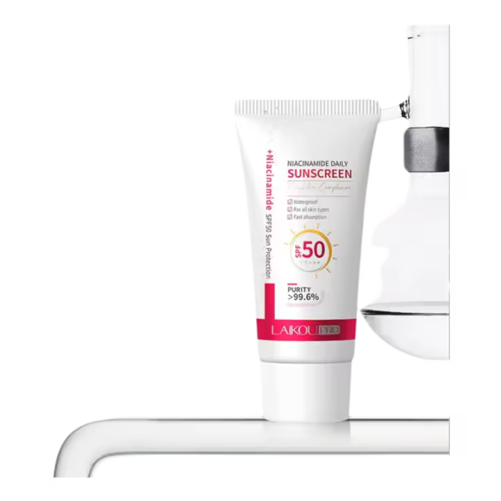 LAIKOU Crema de Protección Solar con Niacinamida Piel Hidratada y Protegida Sfp50 - 1