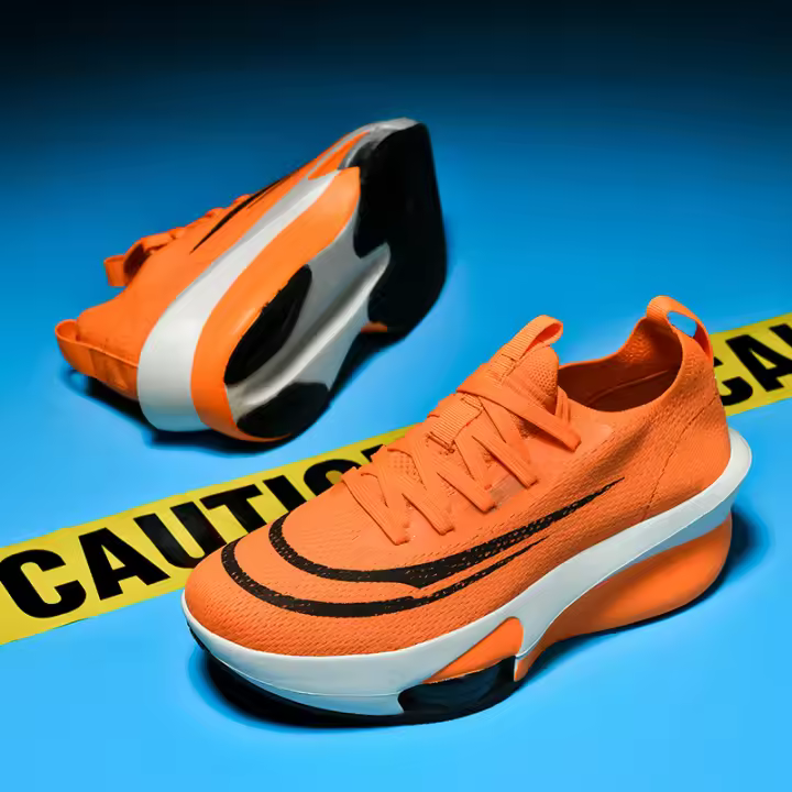 Zapatilla de deporte de malla cómoda y transpirable, adecuada para correr, competir, etc. - 1