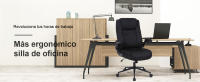Silla de Oficina ergonómica, Silla de Escritorio con Respaldo Alto y Regulable en Altura, Silla giratoria con reposacabezas Cómoda, Silla ejecutiva para Oficina, Negro, Gris Oscuro - details 0