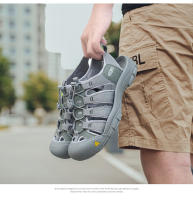 Sandalias de bolsillo con suela ligera para exteriores, de gran tamaño, sandalias de senderismo de verano para mujer, zapatos de playa para hombre - details 32