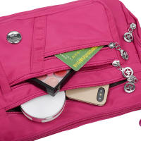 Bolso de hombro Oxford impermeable para mujer, bandolera informal multifunción, bolso de compras, bolso de mensajero de gran capacidad - details 19