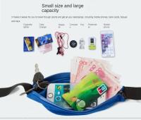 2 bolsillos deportivos flexibles al aire libre impermeables para hombres y mujeres, fitness, carrera, ciclismo, bolsas telefónicas, cinturones - details 13