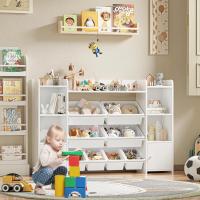 Estantería Montessori para Juguetes y Libros Organizador de Juguetes Blanco para Niños - details 1