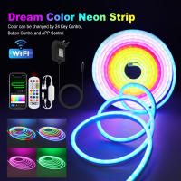 GAHADA Cinta LED RGBIC Neon Moderna Control Remoto de 24 Botones A Prueba de Agua Iluminación y Decoración - details 12