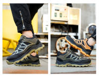 ZAPATOS DE TRABAJO protectores con punta de acero, calzado de seguridad indestructible, antideslizantes, ligeros, para hombre y mujer - details 17