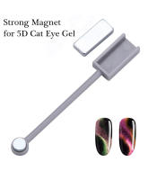 Pluma magnética para uñas, 1 piezas, esmalte de Gel, Ojo de gato, decoración de belleza, efecto de tira de línea 3D - details 3