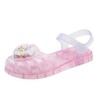 Zapatos de gelatina bolsa cabeza Velcro zapatos de playa amor bebé suela suave zapatos de cristal. - details 27