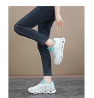 Zapatillas de moda para mujer Fly Weave Zapatillas transpirables de malla elástica suela blanda Zapatos casuales - details 18