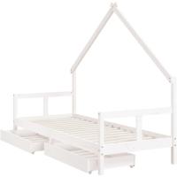 Estructura de Cama Infantil con cajones Madera de Pino 80x160cm - details 96