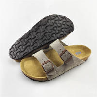 Zapatillas de cuero de vacuno, zapatillas frescas, zapatos de playa de verano, suela antideslizante suave, zapatos de pareja para hombres y mujeres - details 20