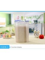 Tarro de Almacenamiento de Alimento para Mascotas de Plástico 2kg A Prueba de Humedad - details 5