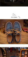 Zapatos de cuero de vaca puro de gama alta casual suela suave suela gruesa - details 6
