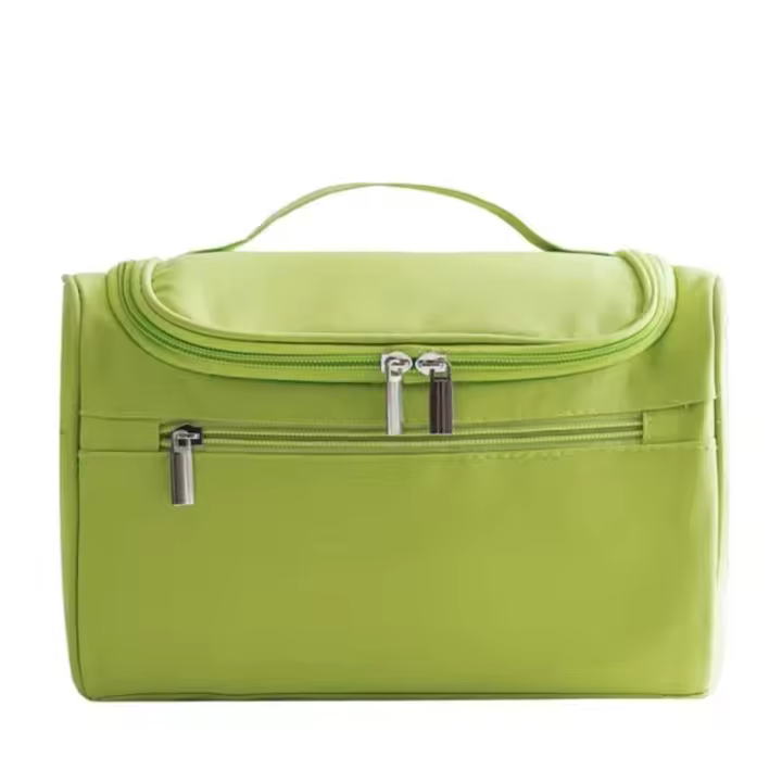 Bolsa de cosméticos de viaje para hombres y mujeres, bolsa de aseo impermeable, bolsa de aseo colgante, bolsa de lavado de baño - 1
