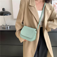 Bolso cruzado Vintage de cuero PU para mujer, bandolera de hombro pequeña, de diseñador, de alta calidad, Color sólido - details 21
