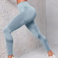 Pantalones de yoga para mujer, monos de entrenamiento para correr con cintura alta y realce de cadera, control abdominal, entrenamiento de estiramiento, sin costuras - details 5